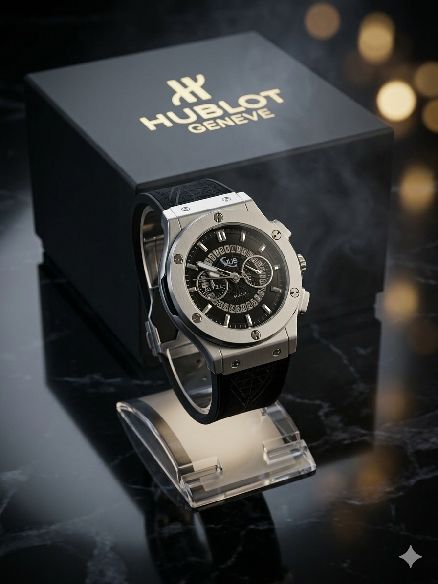 HUB Geneve Men’s Analog Watch – Premium Style, Timeless Design