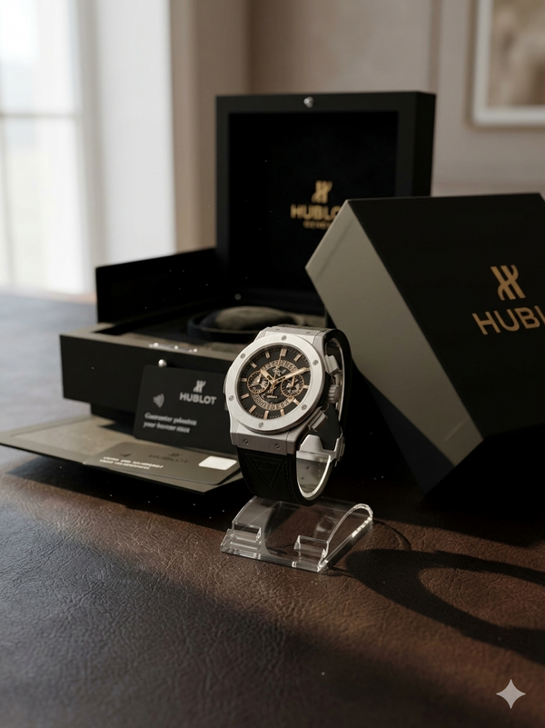 HUB Geneve Men’s Analog Watch – Premium Style, Timeless Design