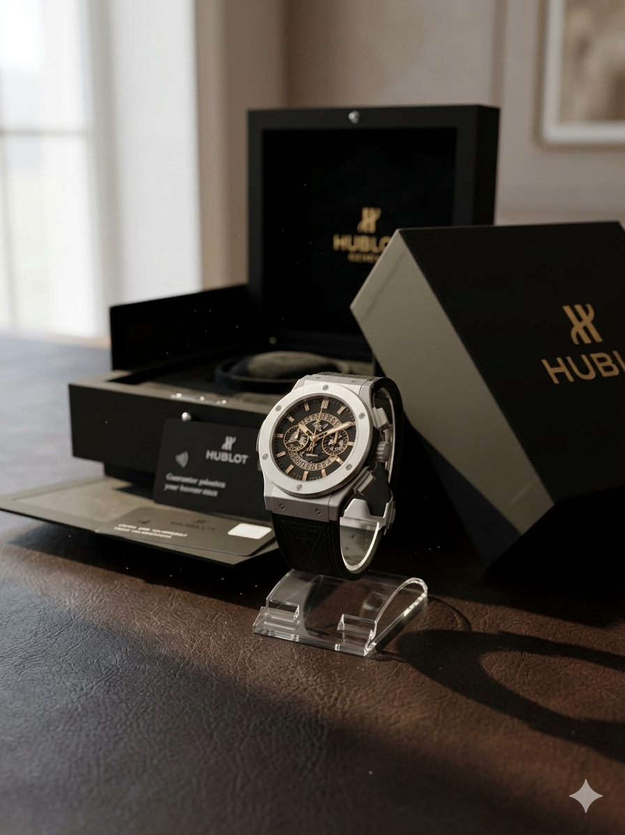 HUB Geneve Men’s Analog Watch – Premium Style, Timeless Design