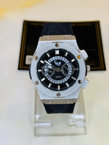 HUB Geneve Men’s Analog Watch – Premium Style, Timeless Design